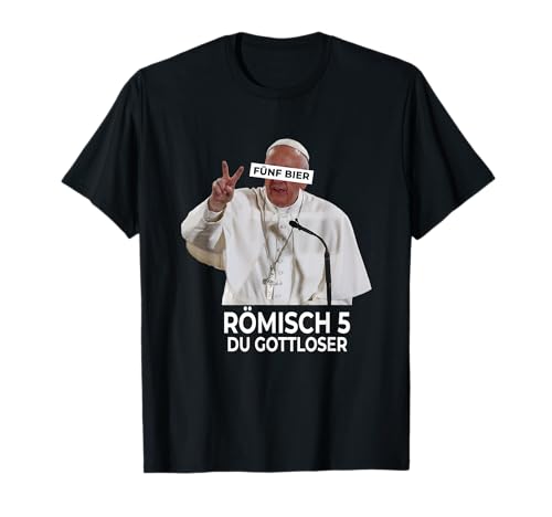 Fünft Bier Römisch 5 du Gottloser - aber Gottlos Herren T-Shirt Schwarz Bierthemed Klein EU S Kurzarm Klassisch Einfarbig Frühling Sommer 1 Count 0 Taschen nicht dehnbar Jungen T-Shirt Fünft Bier Römisch 5 du Gottloser - aber Gottlos Herren T-Shirt Schwarz Bierthemed Klein EU S Kurzarm Klassisch Einfarbig Frühling Sommer 1 Count 0 Taschen nicht dehnbar Jungen T-Shirt von Fünft Bier Römisch 5 du Gottloser - aber Gottlos
