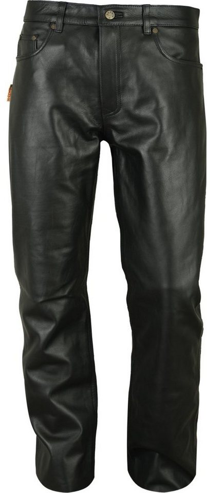 Fuente Leather Wears Lederhose Klassische Lederhose lang Herren - Lederjeans Motorrad von Fuente Leather Wears