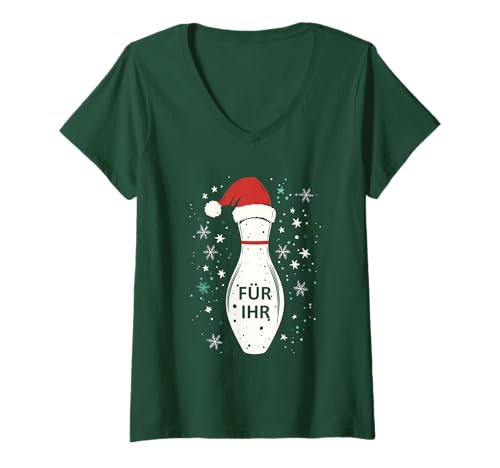 Damen Für Ihr T-Shirt mit V-Ausschnitt Damen Für Ihr T-Shirt mit V-Ausschnitt von Für Ihr