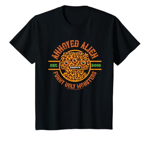 Annoyed Alien Leopard Wellensittich Fuggler Lustiges hässliches Monster Kinder T-Shirt von Fuggler