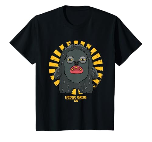 Fuggler Hedge Grog New Fuggs Retro Japanischer Text Kinder T-Shirt von Fuggler
