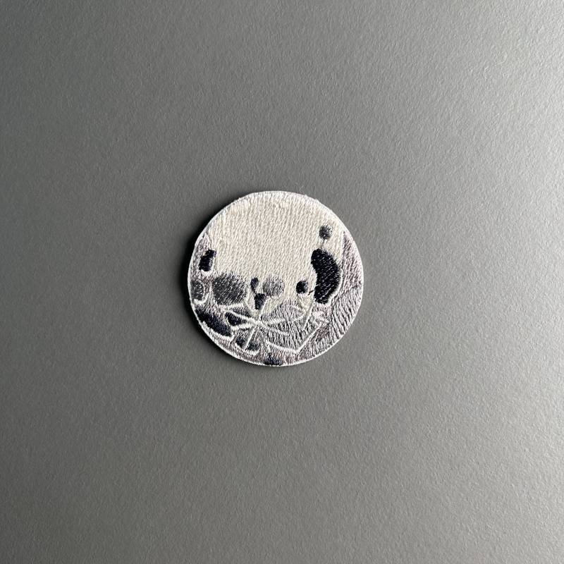 Moon Embroidery Patch - Mystical For Ironing Or Sewing Astronomy Applique Clothes Bags Backpack Diy Projects von FuguSocken