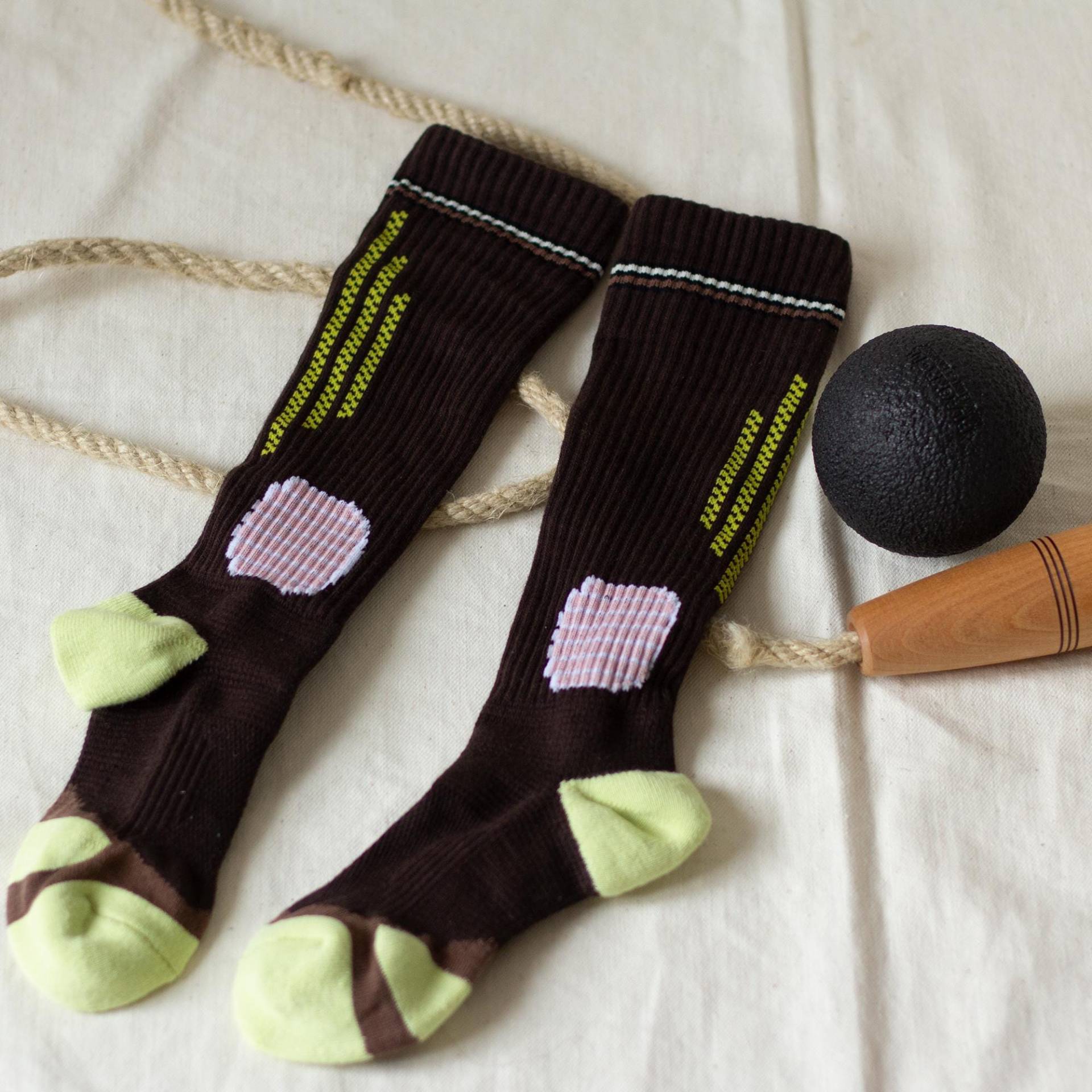 Professionelle Sportsocken Mit Kompression - Verstärkter Sohle, Ideal Für Laufen, Radfahren, Training, Atmungsaktiv, Geschenkidee von FuguSocken