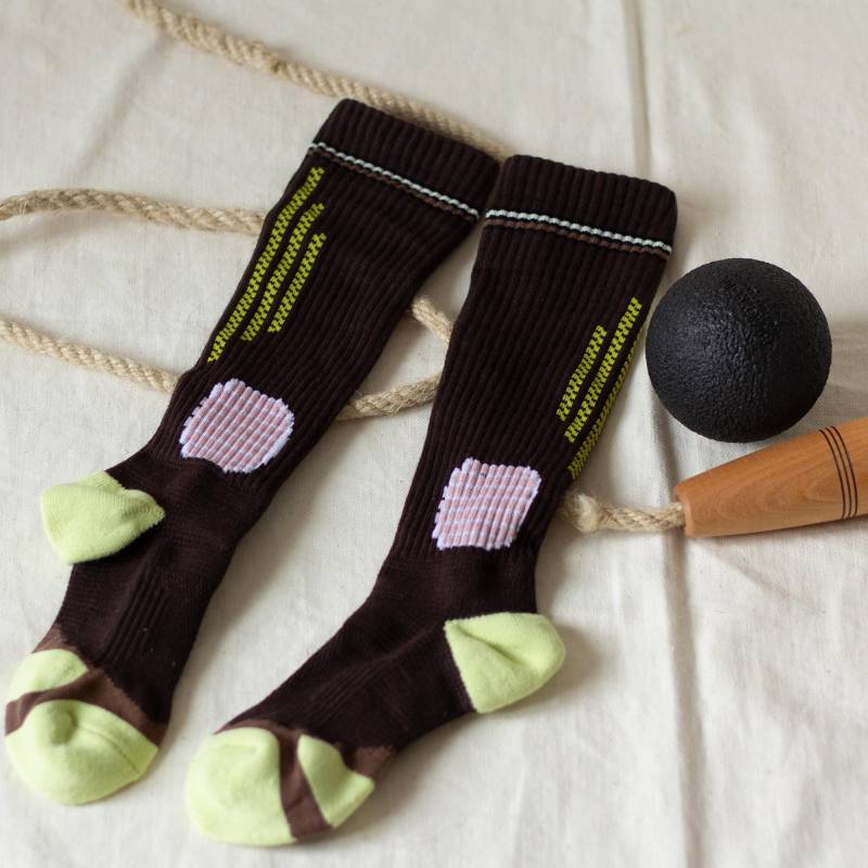 Professionelle Sportsocken Mit Kompression - Verstärkter Sohle, Ideal Für Laufen, Radfahren, Training, Atmungsaktiv, Geschenkidee von FuguSocken