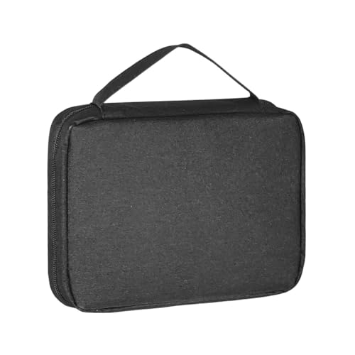 Fuhjythy 20 Uhrenarmbänder-Organizer, Langlebiger Uhrenarmbandhalter, Aufbewahrungs- und Tragetasche für die Meisten Uhrenarmbandgrößen, Schwarz Fuhjythy 20 Uhrenarmbänder-Organizer, Langlebiger Uhrenarmbandhalter, Aufbewahrungs- und Tragetasche für die Meisten Uhrenarmbandgrößen, Schwarz von Fuhjythy