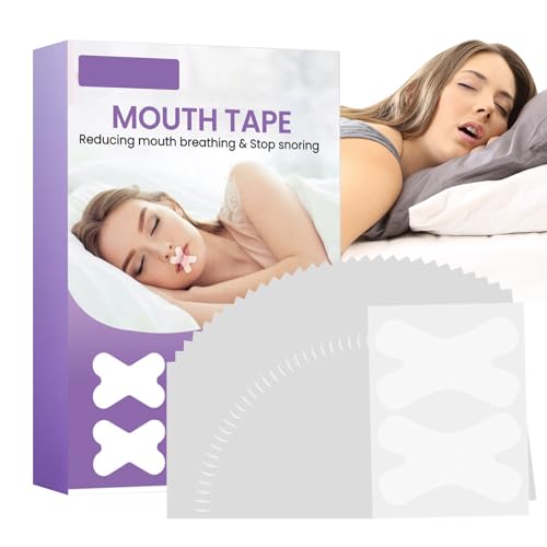 120 Stk Anti Schnarch Pflaster, Mund Tape Schlaf, Schlafstreifen Mund, Anti?Snoring Patch Für Verbessern Sie Die Weniger Mundatmung Und Schnarchen von Fukamou