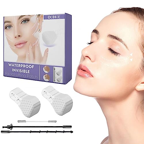 40 Stücke Face Lifting Tape | Facelifting Klebeband Unsichtbare Dünne Gesichtsaufkleber | V-For Gesicht Face Lift Patch | Facelifting Werkzeuge Für Gesicht von Fukamou