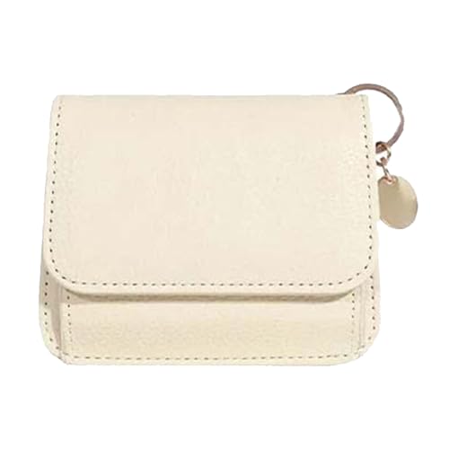 Fukamou Geldbörse, Kleine Geldbörse,Reißverschluss-Kartenhalter-Geldbörse Aus PU-Leder | Kompakte, Handgefertigte Kleine Reise-Geldbörse- Für Ausweis Und Schlüssel von Fukamou