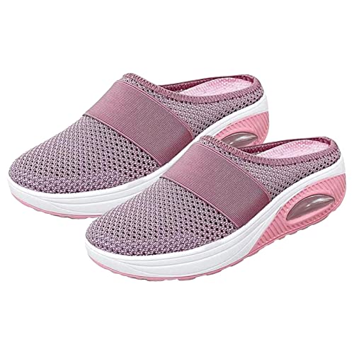 Fukamou Orthopädische Schuhe Damen | Air Cushion Shoes | Outdoor Walking Sneakers | Lässige Slip On Walkingschuhe Sandalen von Fukamou