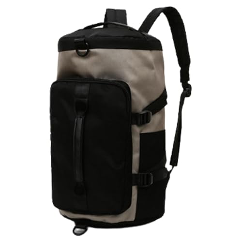 Fukamou Turnbeutel Mit Großer Kapazität | Große Sporttasche Für Damen Und Herren | Wasserdichter Reisetaschen-Rucksack Mit Schuhfach -Und Nassfach von Fukamou