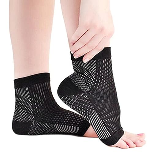 1 Paar Fussbandage Fußbandage Fußgelenk Fersensporn Bandage Knöchel Laufen Sport Bandage Sprunggelenk für Männer Damen von Fulenyi