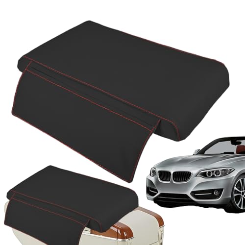 Auto Mittelkonsole Abdeckung | Auto Handauflage Kissen mit Seitentasche | Auto Innenausstattung Memory Foam Mittelkonsole Kissen Fulenyi von Fulenyi