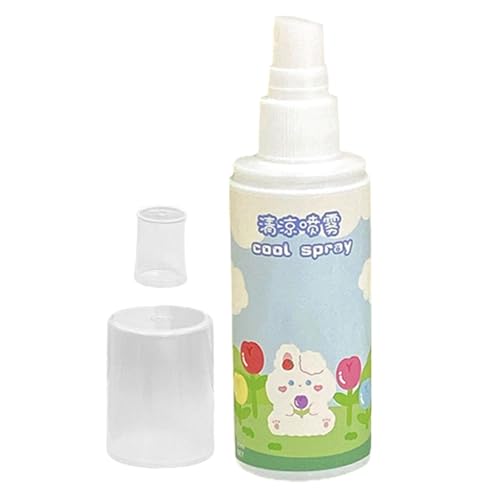 Cool Down Spray, Kühlspray für die Haut,80 ml Tropical Waters Peppermint Cooling Spray Mist - Klein, leicht, temperaturreduzierendes Spray. Erfrischendes, schützendes, hautfreundliches Spray von Fulenyi