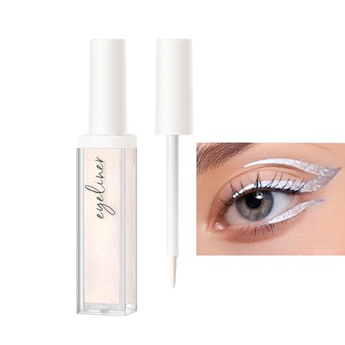 Farbiger Eyeliner - Glitzer-Eyeliner | Langlebiger und pigmentierter funkelnder und schimmernder Eyeliner für das Augen-Make-up von Frauen und Mädchen Fulenyi von Fulenyi