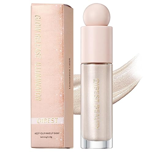 Flüssiges Highlighter-Make-up - Wasserdichter Smooth Highlight-Gesichts-Illuminator - Face Illuminator Beauty für Textmarker und Luminizer, Augen, Nase, Wangenknochen, Schlüsselbein für Frauen Fulenyi von Fulenyi