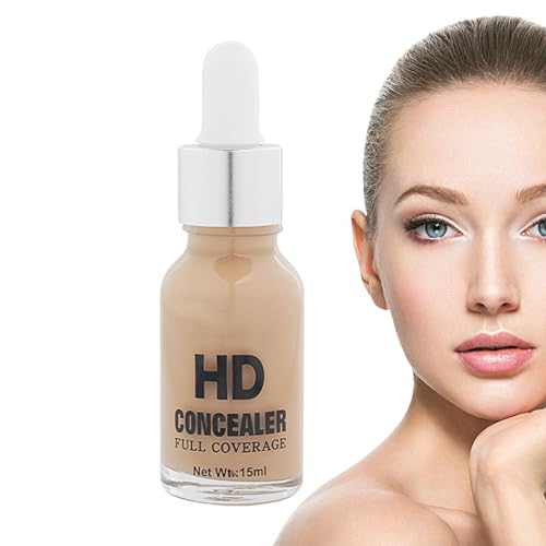 Foundation-Volldeckung,Wasserfeste Gesichtsgrundierung für vollständige Abdeckung | Tägliches Make-up für Frauen zum Arbeiten, Reisen, Dating, Zuhause, Zusammenkommen, Einkaufen Fulenyi von Fulenyi