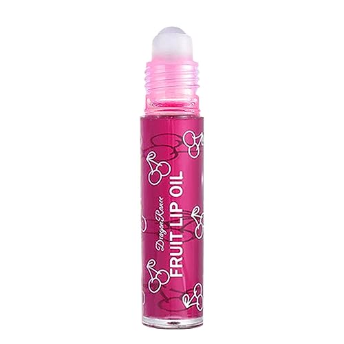 Fruit Roll On Lipgloss, Frucht-Lipgloss für Kinder, Glänzendes Lippen-Make-up für Kinder, transparent und feuchtigkeitsspendend, für Frauen und Mädchen Fulenyi von Fulenyi