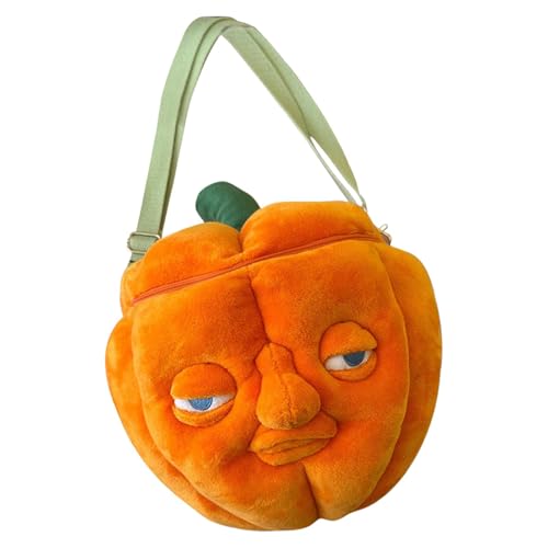 -Geldbörse, Halloween-Geldbörse, lustige -Schultertasche, Umhängetasche, -Umhängetasche, orangefarbener Plüsch, Schultertasche -Geldbörse, Halloween-Geldbörse, lustige -Schultertasche, Umhängetasche, -Umhängetasche, orangefarbener Plüsch, Schultertasche von Fulenyi
