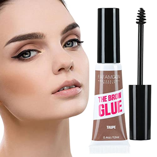 Getöntes Brauengel, 12ml Augenbrauen Mascara Gel, Volumenaufbauende Mascara, wasserfeste Augenbrauen-Mascara, langanhaltendes Augenbrauen-Make-up Fulenyi von Fulenyi