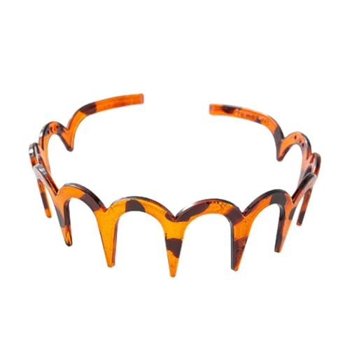 Haarreifen für Damen, modische Haarbänder, Z-förmiger Kamm für Damen, Zubehör zum Waschen des Gesichts, rutschfeste Haarbänder mit Haifischzähnen von Fulenyi