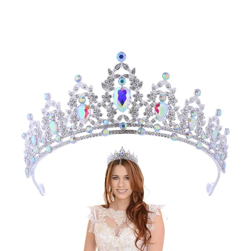 Hochzeitstiaras für die Braut | Hochzeit Braut Haarschmuck,Strass-Hochzeitskronen und Tiaras für Frauen, Haarschmuck für Kostümpartys von Fulenyi