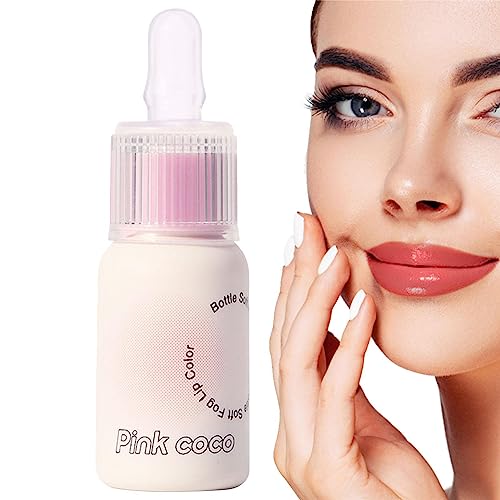 Lippenölglanz | Mirror Glaze Plumping Milk Bottle feuchtigkeitsspendendes Lippenöl,Lippenfleck, langanhaltender Lippenfüller, Lippen-Make-up für Mädchen und Frauen, Kosmetik Fulenyi von Fulenyi