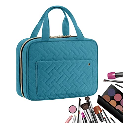 Make-up-Organizer-Tasche,Reise-Organizer-Tasche für Damen - Make-up-Koffer mit großem Fassungsvermögen und tragbarem Griff für Hautpflege-Toilettenartikel, Shampoo, Geburtstagsgeschenke für Fulenyi von Fulenyi