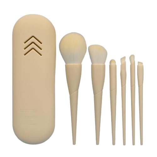 Make-up-Pinsel-Set, Augen-Make-up-Pinsel, Lidschatten- und Gesichtspinsel Set, Kosmetikpinsel-Set für Lidschatten, tragbares Gesichtsröschen von Fulenyi