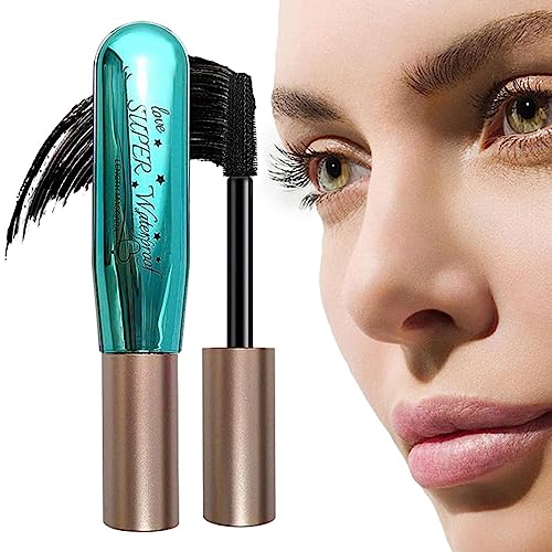 Mascara für die Wimpern | Mirror Design Smudge Proof Eye Lash Mascara 24h Verlängerung, keine Verlängerung der Wimpern, verklumpend, Mascara für voluminisierende Wimpern, langlebig und sicher für von Fulenyi