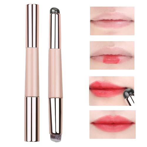 Silikon-Make-up-Pinsel, Lippenstift-Applikator,Silikon-Lidgloss-Lidschatten-Applikator | Weicher runder Make-up-Applikator, Lippenstift-Glanzpinsel-Werkzeug, vielseitiges Make-up-Zubehör für von Fulenyi