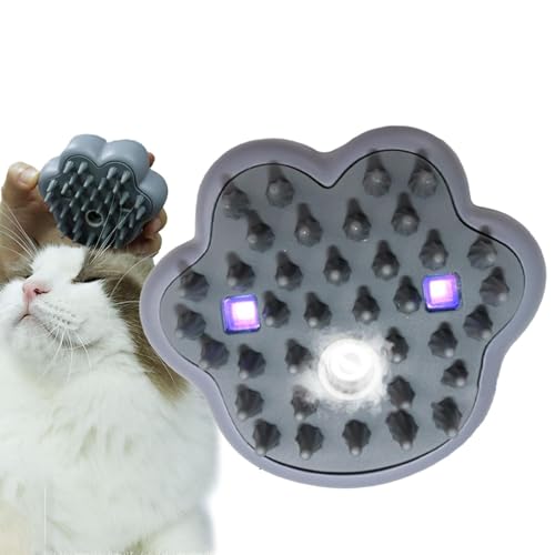 Steamy Pet Brush,Katzen-Dampfbürste | Katze Hund Haustier Spray Massagekamm,Katzen- und Hundespray, Massagekamm, Ein-Spray, das verfilztes Haar für Katzen und Hunde entfernt Steamy Pet Brush,Katzen-Dampfbürste | Katze Hund Haustier Spray Massagekamm,Katzen- und Hundespray, Massagekamm, Ein-Spray, das verfilztes Haar für Katzen und Hunde entfernt von Fulenyi