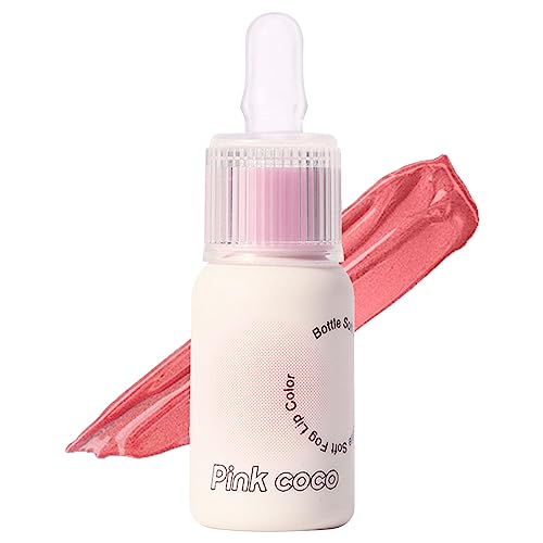 Töntes Lippenöl | Feuchtigkeitsspendendes Lippenöl in Milchflaschen-Form mit Spiegelglasur - Lip Stain Long Lasting Lip Plumper für Mädchen Frauen Lippen Make-up Fulenyi von Fulenyi