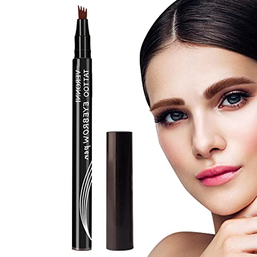 Vierköpfiger Augenbrauenstift | Vier-Gabel-Augenbrauenstift für Make-up | Natürlich aussehendes, wasserfestes Augenbrauen-Make-up-Zubehör für Dating, Partys, Jubiläen und den täglichen von Fulenyi
