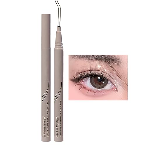 Wasserfester flüssiger Eyeliner - Ultrafeiner Eyeliner | Langlebiger Augenstift, wischfester flüssiger Eyeliner, flüssiger Augenbrauenstift für den unteren Wimpernbereich Fulenyi von Fulenyi