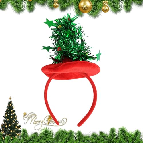 Weihnachtsstirnband - Tragbare weihnachtliche festliche Kinder-Stirnbänder | Weihnachtskopfschmuck für Erwachsene, multifunktionale Cosplay-Kostü -Requisiten für Weihnachtskostümpartys Fulenyi von Fulenyi
