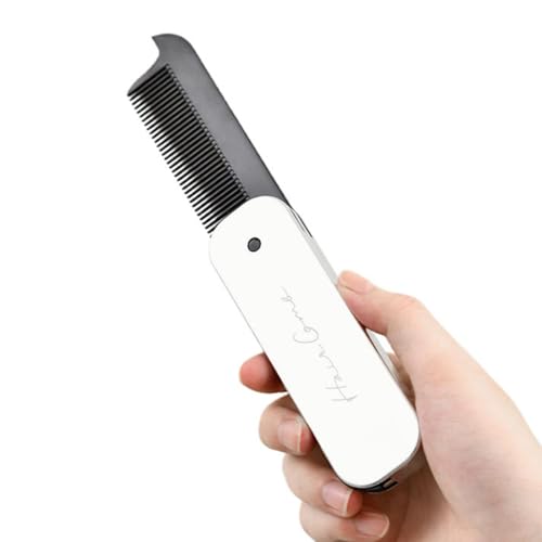 Zusammenklappbare Reise-Haarbürste, tragbare Haarbürste - 2-in-1-Taschenkämme, Feinzahn- und Breitzahnkamm | Haarstyling-Werkzeuge, Haarbürste, Reisegröße, für Männer, Frauen, Fitnessstudio, Ausflug, von Fulenyi