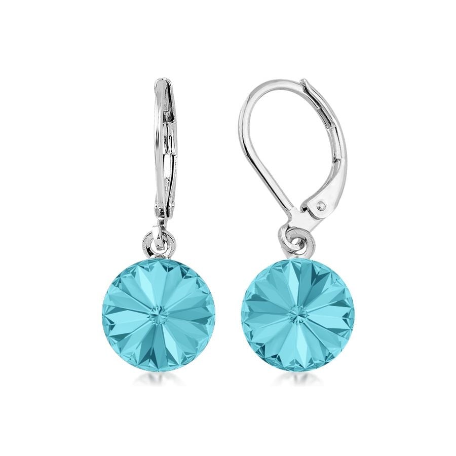 Ohrringe Rivoli | 10mm Rhodiniert Verziert Mit Echtem Swarovski-Kristall Ohrringe Rivoli | 10mm Rhodiniert Verziert Mit Echtem Swarovski-Kristall von FulgentWorldLtd