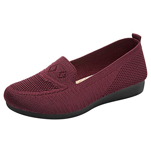 Ballerina Damen: Weite K Lackschuhe Balerinaschuhe Elegant Sportliche Slipper Bequem Wildling Damenschuhe Festliche Schwarze Halbschuhe Business Mokkasins Ballerinas Tanzschuhe von Fulidngzg