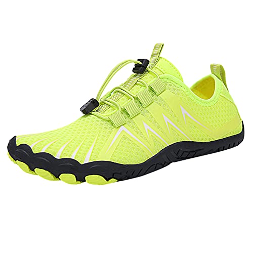 Barfußschuhe+Damen, Outdoor Badeschuhe Schnelltrocken Sommer Wasserschuhe SlipStop Ergonomische Aquaschuhe Breite Füße Bequeme Barfußschuhe Pro rutschfeste Barfuss Schuhe Aqua Schuhe von Fulidngzg