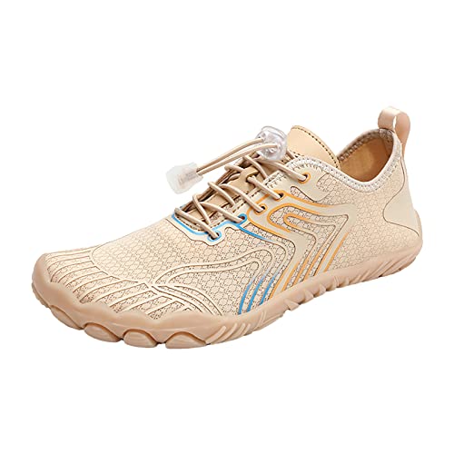 Barfußschuhe+Damen, Outdoor Badeschuhe Schnelltrocken Sommer Wasserschuhe SlipStop Ergonomische Aquaschuhe Breite Füße Bequeme Barfußschuhe Pro rutschfeste Barfuss Schuhe Aqua Schuhe von Fulidngzg