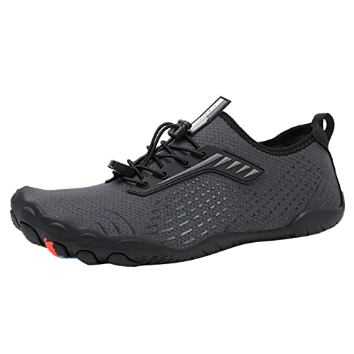 Barfußschuhe+Damen, Outdoor Badeschuhe Schnelltrocken Sommer Wasserschuhe SlipStop Ergonomische Aquaschuhe Breite Füße Bequeme Barfußschuhe Pro rutschfeste Barfuss Schuhe Aqua Schuhe von Fulidngzg