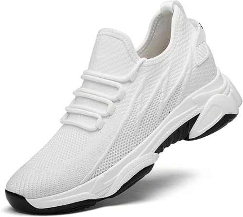 Elevate Shoes Herren, Schuhe Unsichtbare Höhenerhöhung 6-10cm Höhe Steigern Sie Lhre Sneaker Erhöhung Sportschuhe Turnschuhe Bequeme mit Verdeckter Innensohle Mesh Joggingschuhe von Fulidngzg