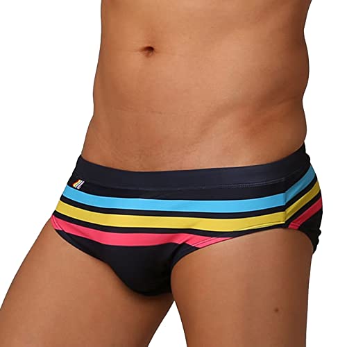 Fulidngzg Badepants Herren Bunt Große Größen 2023 Badeshorts Schnelltrocknend Schwimmshorts Badehose Slip Stretch Boardshorts Kurze Beine Strandhose Schwimmhose Jungen Vintage Badeslip Bademode von Fulidngzg