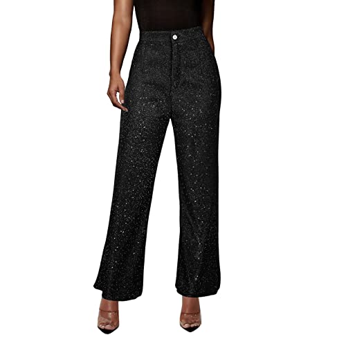 Fulidngzg Bunte Glitzer Hose Damen Elegant Party Festliche Hosen Glitzer Hose Silber Gold XXL Pailettenhose Yogahose Schwarz Lang Weit Pailletten Hose Glitzerhose Fulidngzg Bunte Glitzer Hose Damen Elegant Party Festliche Hosen Glitzer Hose Silber Gold XXL Pailettenhose Yogahose Schwarz Lang Weit Pailletten Hose Glitzerhose von Fulidngzg