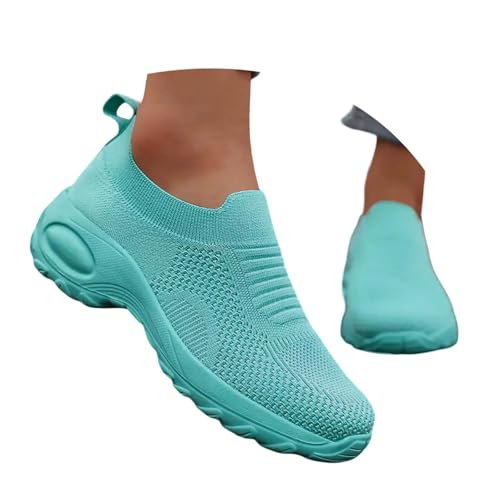 Fulidngzg Damen Laufschuhe 42 Leicht Bequeme Gym Running Schuhe Wasserdicht Walkingschuhe Joggingschuhe Weich Outdoor Turnschuhe rutschfeste Atmungsaktiv Sneaker Tennis Freizeitschuhe Sportschuhe von Fulidngzg