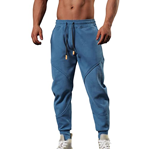 Fulidngzg Herren Hosen Modern Slim Fit Relaxing Hose Gym Cargohose Jogginghose Baumwolle Jogger Baggy Laufhose Sporthose Trainingshose Sweathose Freizeithose Lang Stretch Trainingshose Sweathose von Fulidngzg