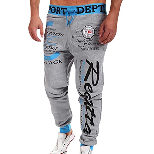 Fulidngzg Herren Jogginghose Grün Relaxing Hose Chino Baumwolle Trainingshose Sweathose Warm Freizeithose Leichte Jogger Fitnesshose Jogginghose Baggy Gym Cargo Stretch Sporthose Cargohose von Fulidngzg