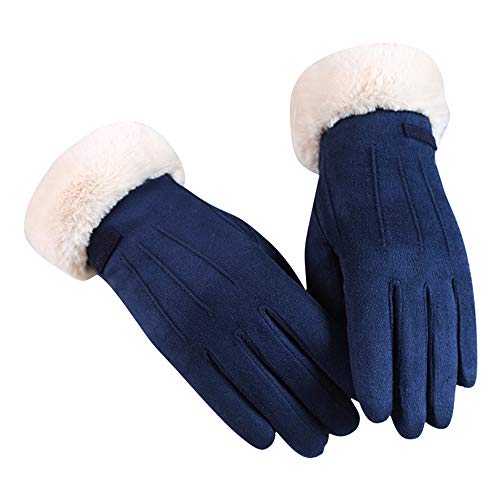 Fulidngzg Herren Lederhandschuhe Winter Touchscreen Winterhandschuhe Leder Handschuhe Wasserdicht Gefüttert Damenhandschuhe Thermohandschuhe Schwarz Elegant Kunstleder Lederhandschuhe Handschuhe von Fulidngzg