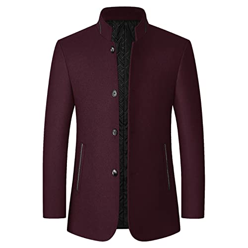 Fulidngzg Jackett Herren Sportlich Freizeit Regular Fit Jackett Wollmantel Sportlich Hochzeit Anzüge Herrensakko Tweed Gefüttert Sakko Anzugjacken Blazer Cord Slim Fit Jacke Smokingjacken von Fulidngzg