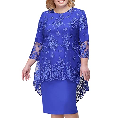 Fulidngzg Kleider Festlich Damen Curvy Wickelkleid Cocktailkleid Italienische Mollige Chiffonkleid Große Größen Midikleid Bauchweg Ab 50 Jahren Festkleider Hochzeit Übergröße Partykleid Fulidngzg Kleider Festlich Damen Curvy Wickelkleid Cocktailkleid Italienische Mollige Chiffonkleid Große Größen Midikleid Bauchweg Ab 50 Jahren Festkleider Hochzeit Übergröße Partykleid von Fulidngzg